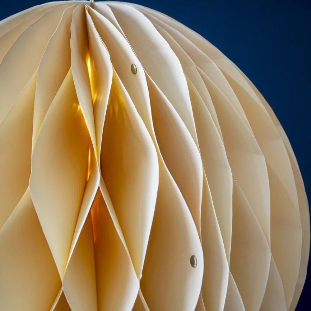 RETIF Suspensions Boule Et Ovales En Papier O 30 Et 50 Cm - Par 3 Hot