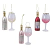 RETIF Suspensions Verre Et Bouteille De Vin A Suspendre H.12,5Cm - 3 Modeles Possible Store