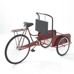 RETIF Triporteur Metal Rouge L 187 X P 79 X H 95 Cm Online