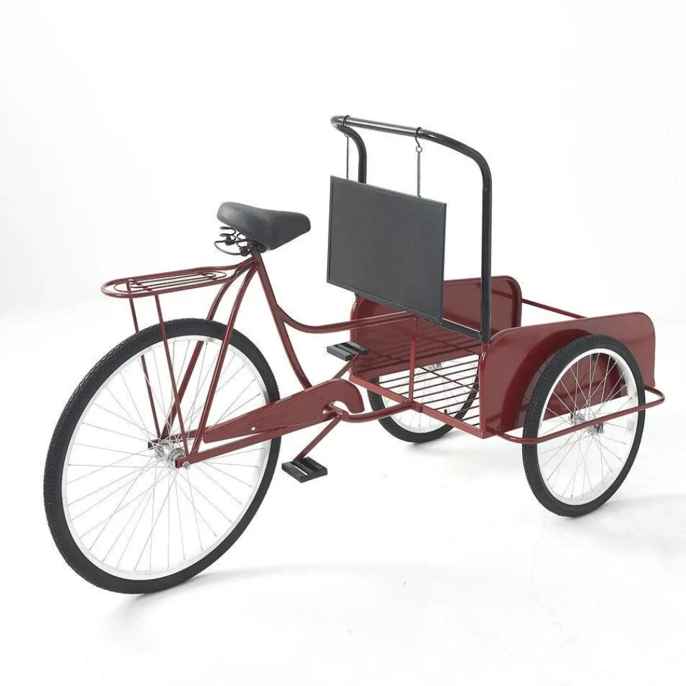 RETIF Triporteur Metal Rouge L 187 X P 79 X H 95 Cm Online