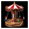 RETIF Village De Noel Lumineux Et Musical Carrousel De Chaises Volantes Anime Sale