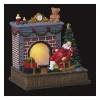 RETIF Village De Noel Lumineux Cheminee Du Pere Noel Discount