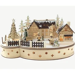 RETIF Village En Bois Led Blanc Chaud Online