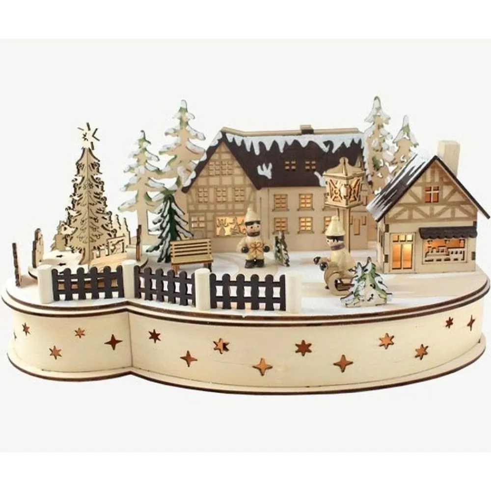 RETIF Village En Bois Led Blanc Chaud Online