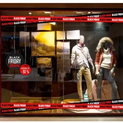 RETIF Vitrophanie Bandeaux Signalisation Black Friday New