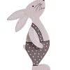 RETIF Vitrophanie Grand Lapin Printanier Gauche - 58,5 X 98 Cm Fashion